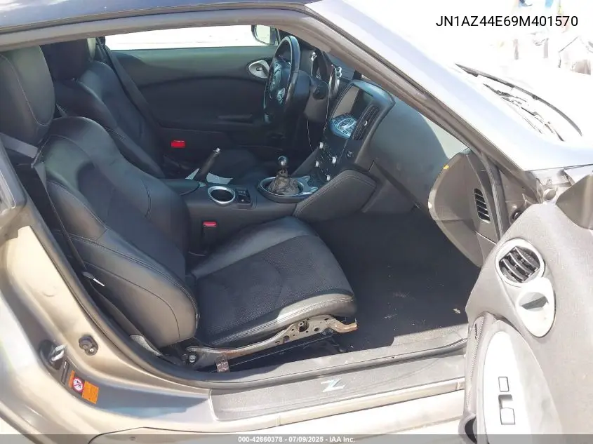2009 Nissan 370Z Touring VIN: JN1AZ44E69M401570 Lot: 42660378