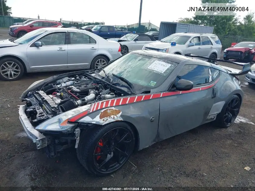 2009 Nissan 370Z VIN: JN1AZ44E49M409084 Lot: 42743361