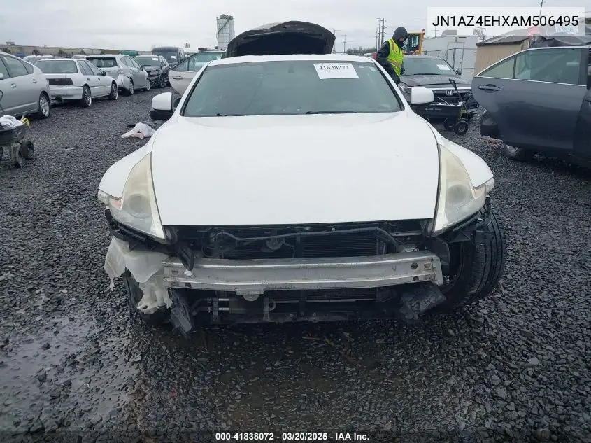 2010 Nissan 370Z VIN: JN1AZ4EHXAM506495 Lot: 41838072
