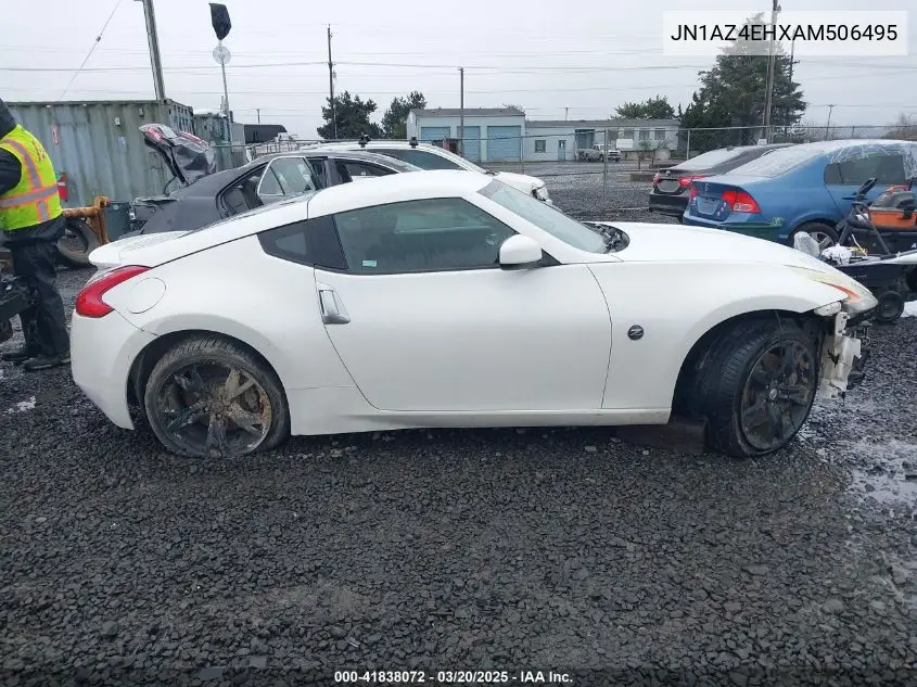 2010 Nissan 370Z VIN: JN1AZ4EHXAM506495 Lot: 41838072