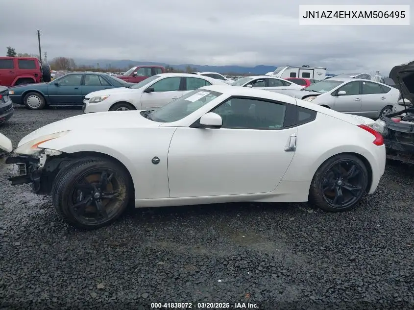 2010 Nissan 370Z VIN: JN1AZ4EHXAM506495 Lot: 41838072