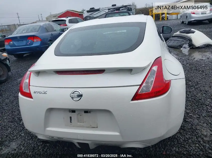 2010 Nissan 370Z VIN: JN1AZ4EHXAM506495 Lot: 41838072