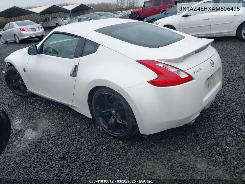 2010 Nissan 370Z VIN: JN1AZ4EHXAM506495 Lot: 41838072