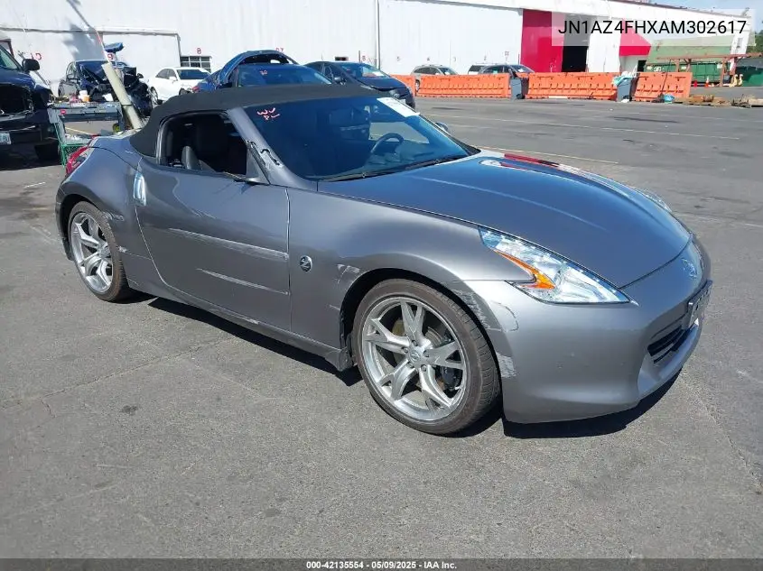 2010 Nissan 370Z Touring VIN: JN1AZ4FHXAM302617 Lot: 42135554