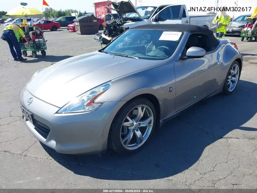 2010 Nissan 370Z Touring VIN: JN1AZ4FHXAM302617 Lot: 42135554