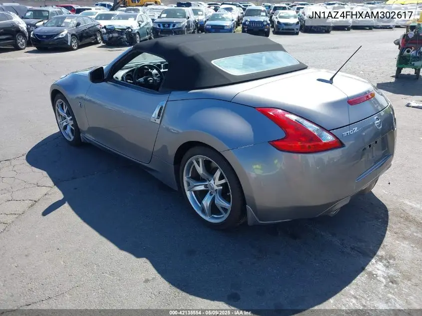 2010 Nissan 370Z Touring VIN: JN1AZ4FHXAM302617 Lot: 42135554