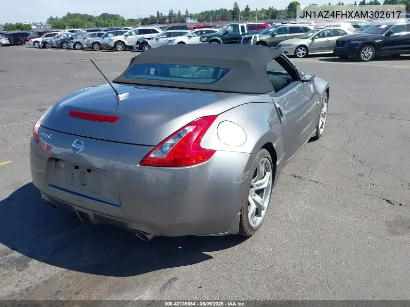 2010 Nissan 370Z Touring VIN: JN1AZ4FHXAM302617 Lot: 42135554