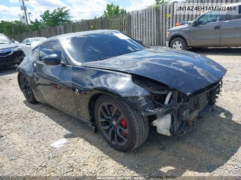 2010 Nissan 370Z Touring VIN: JN1AZ4EH1AM502464 Lot: 42180616