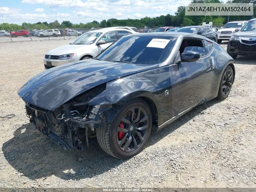 2010 Nissan 370Z Touring VIN: JN1AZ4EH1AM502464 Lot: 42180616