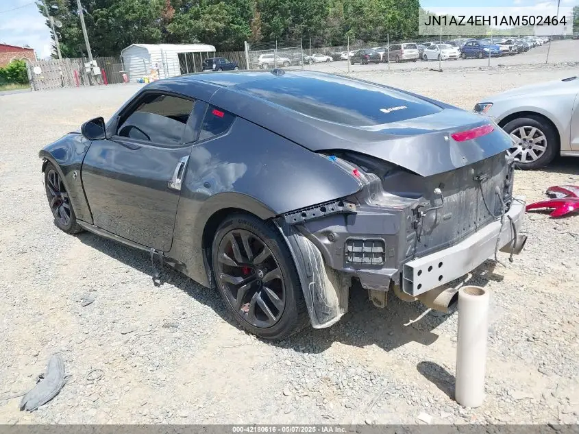 2010 Nissan 370Z Touring VIN: JN1AZ4EH1AM502464 Lot: 42180616