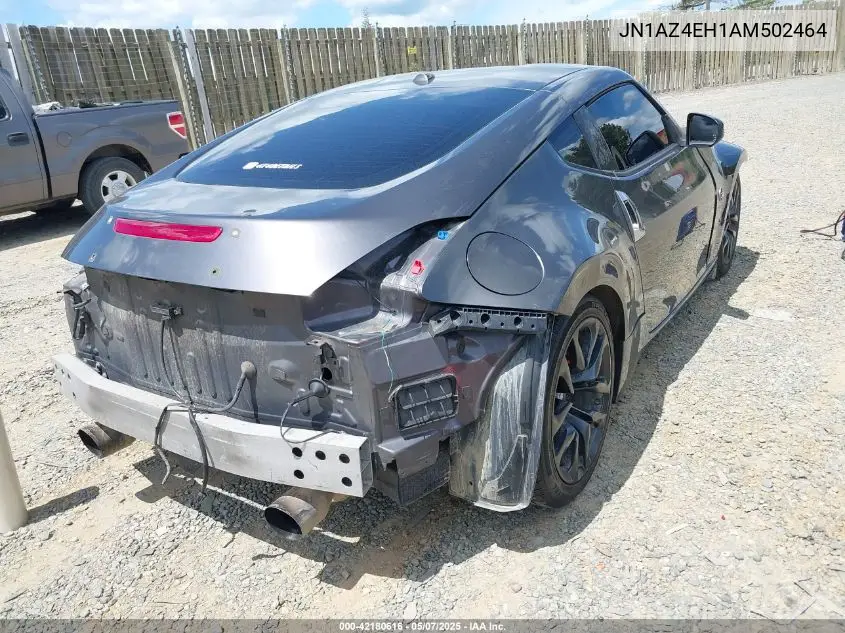 2010 Nissan 370Z Touring VIN: JN1AZ4EH1AM502464 Lot: 42180616