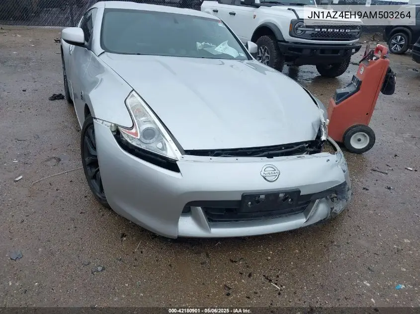 2010 Nissan 370Z VIN: JN1AZ4EH9AM503264 Lot: 42180901