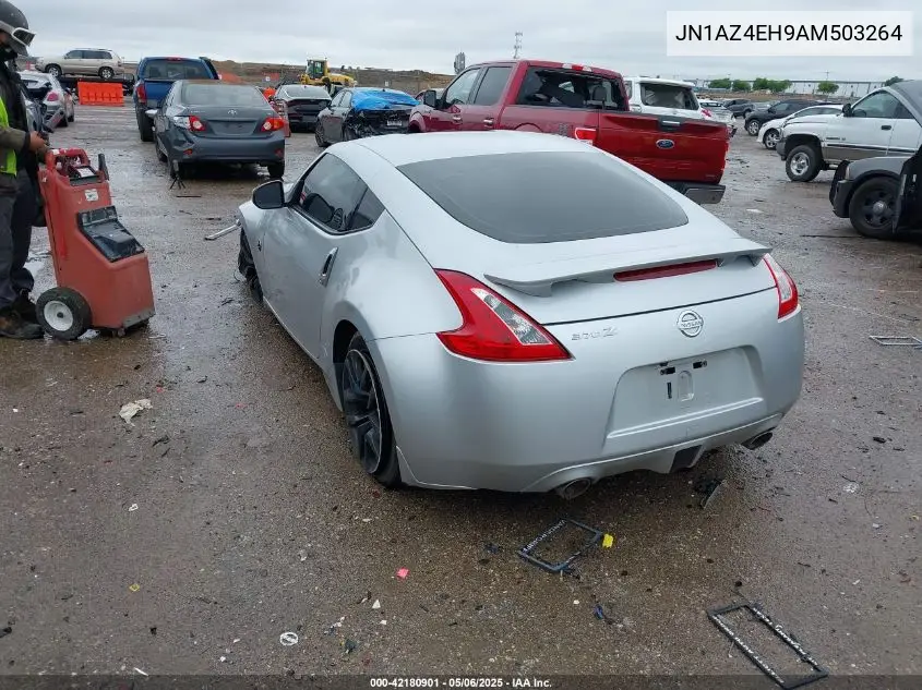 2010 Nissan 370Z VIN: JN1AZ4EH9AM503264 Lot: 42180901