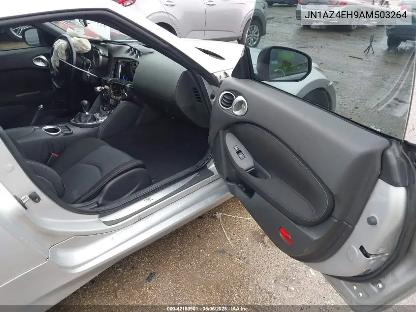 2010 Nissan 370Z VIN: JN1AZ4EH9AM503264 Lot: 42180901