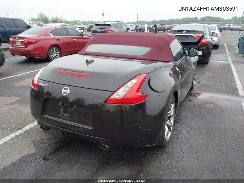 2010 Nissan 370Z Touring VIN: JN1AZ4FH1AM303591 Lot: 42230499