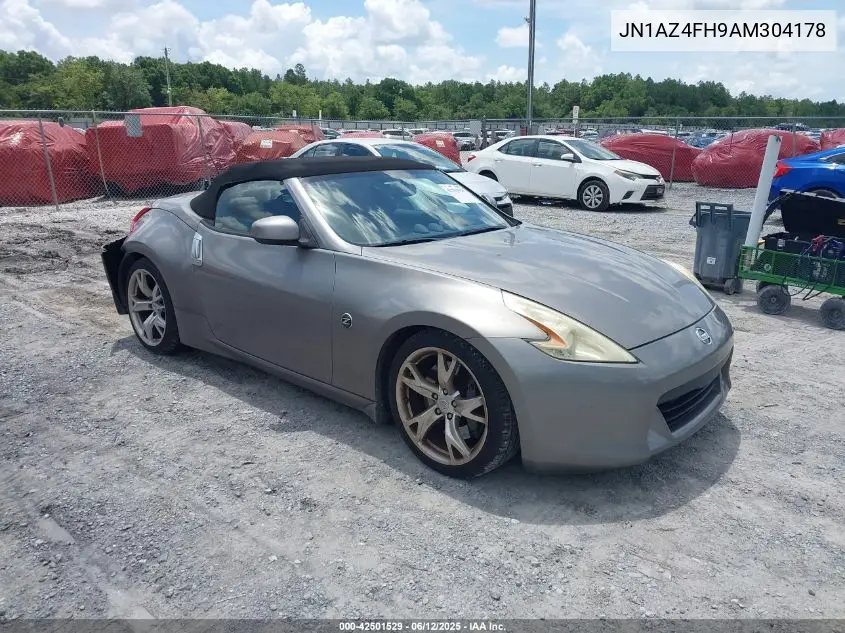 2010 Nissan 370Z Touring VIN: JN1AZ4FH9AM304178 Lot: 42501529