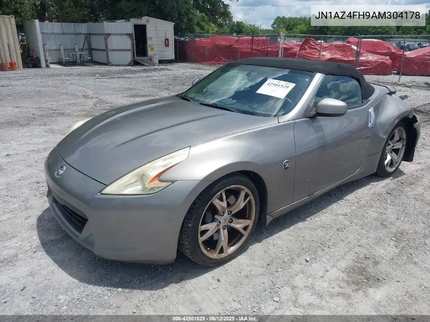 2010 Nissan 370Z Touring VIN: JN1AZ4FH9AM304178 Lot: 42501529