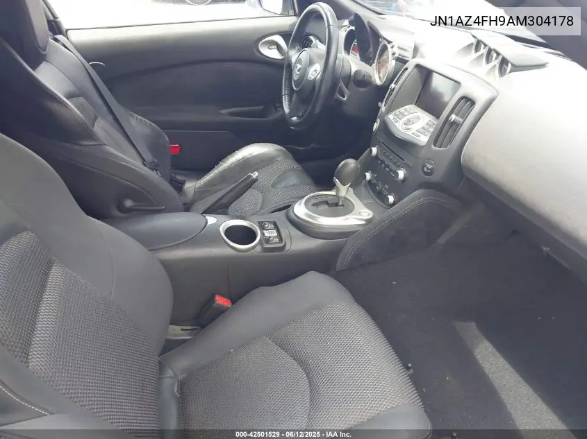 2010 Nissan 370Z Touring VIN: JN1AZ4FH9AM304178 Lot: 42501529