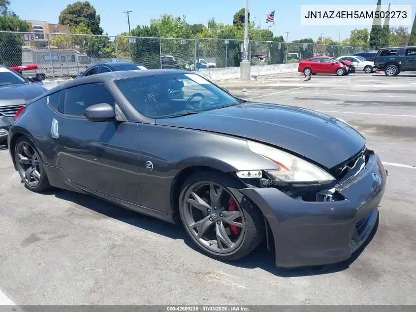 2010 Nissan 370Z Touring VIN: JN1AZ4EH5AM502273 Lot: 42659235