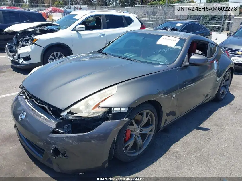 2010 Nissan 370Z Touring VIN: JN1AZ4EH5AM502273 Lot: 42659235