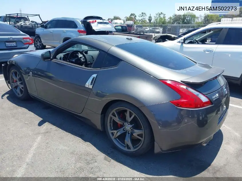 2010 Nissan 370Z Touring VIN: JN1AZ4EH5AM502273 Lot: 42659235