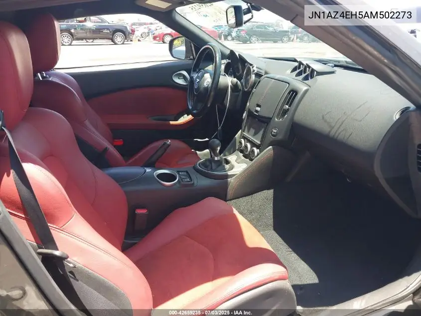 2010 Nissan 370Z Touring VIN: JN1AZ4EH5AM502273 Lot: 42659235