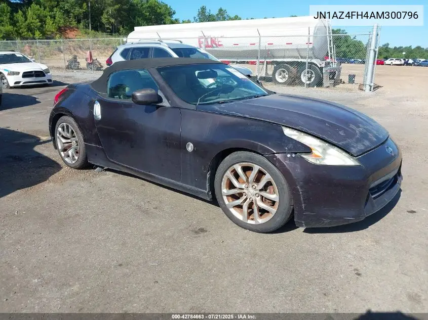 2010 Nissan 370Z Touring VIN: JN1AZ4FH4AM300796 Lot: 42784663