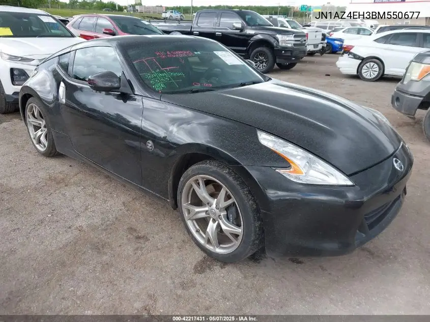 2011 Nissan 370Z VIN: JN1AZ4EH3BM550677 Lot: 42217431