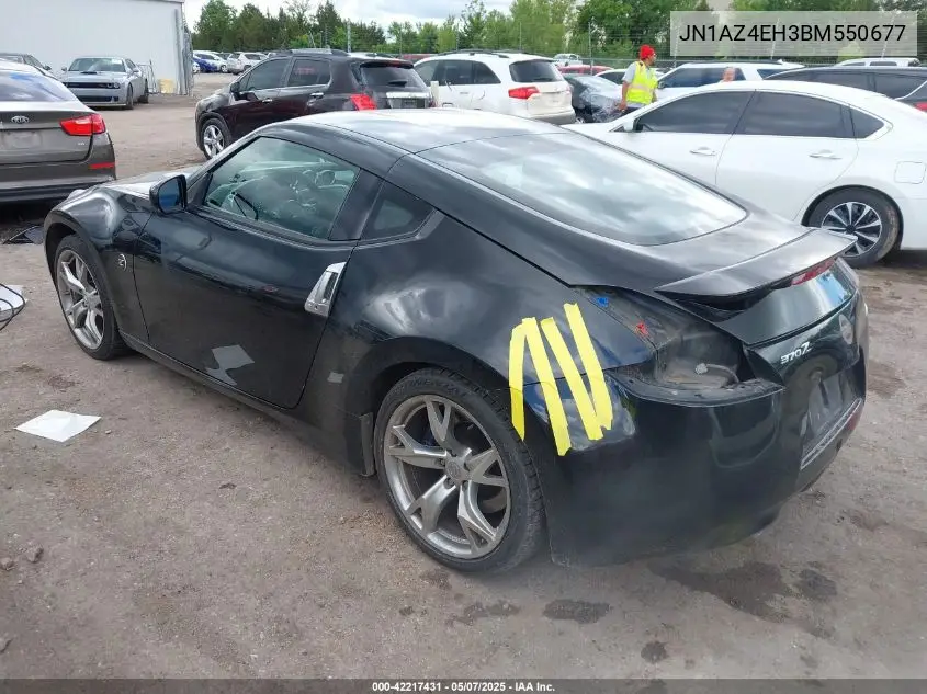 2011 Nissan 370Z VIN: JN1AZ4EH3BM550677 Lot: 42217431