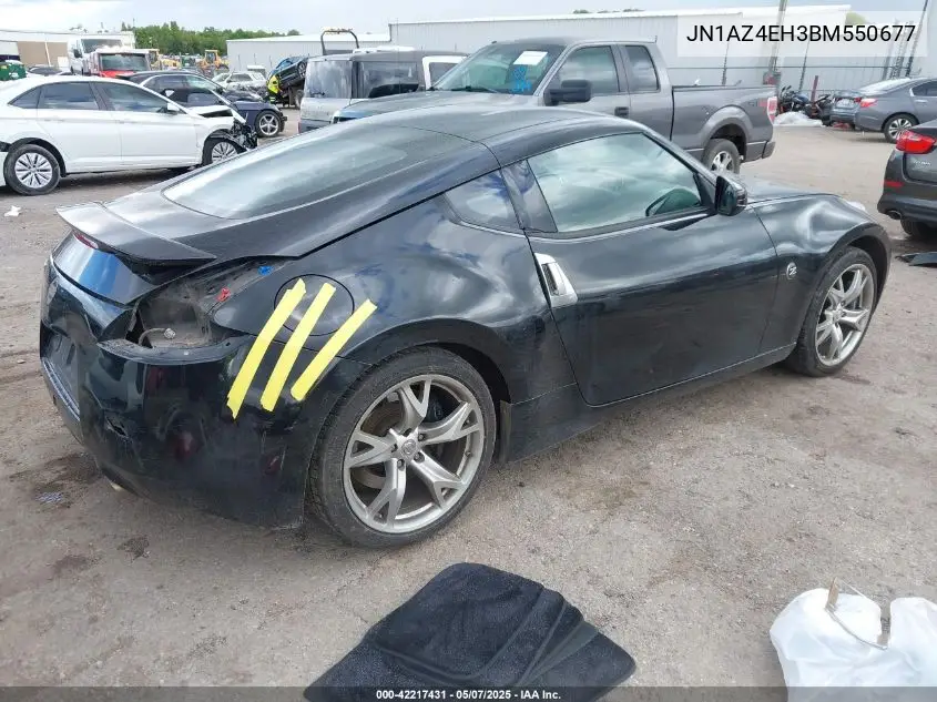 2011 Nissan 370Z VIN: JN1AZ4EH3BM550677 Lot: 42217431