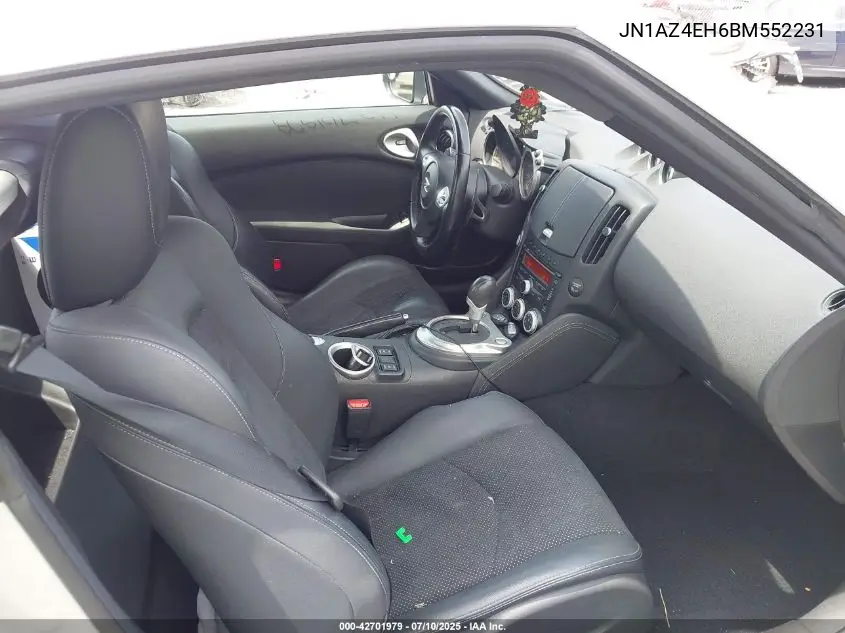 2011 Nissan 370Z Touring VIN: JN1AZ4EH6BM552231 Lot: 42701979
