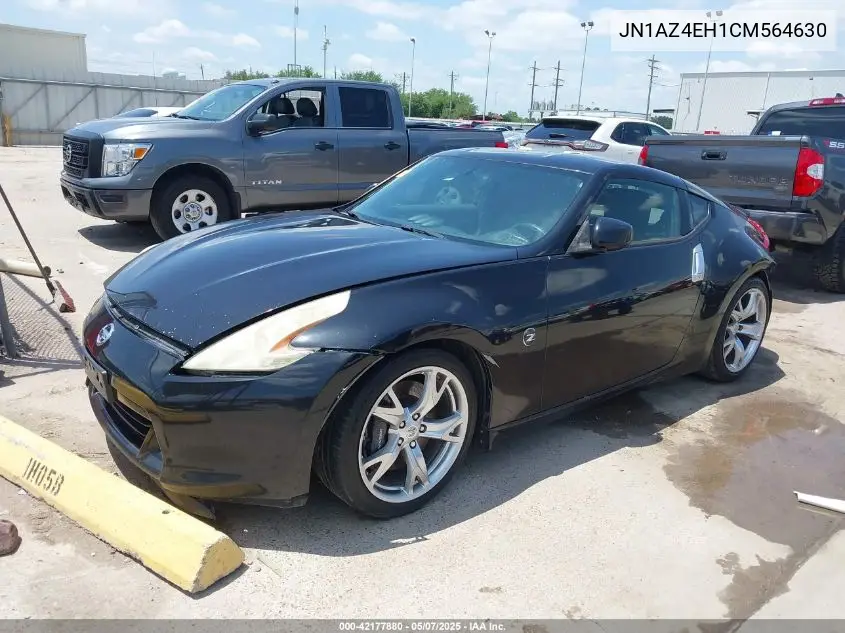 2012 Nissan 370Z Touring VIN: JN1AZ4EH1CM564630 Lot: 42177880
