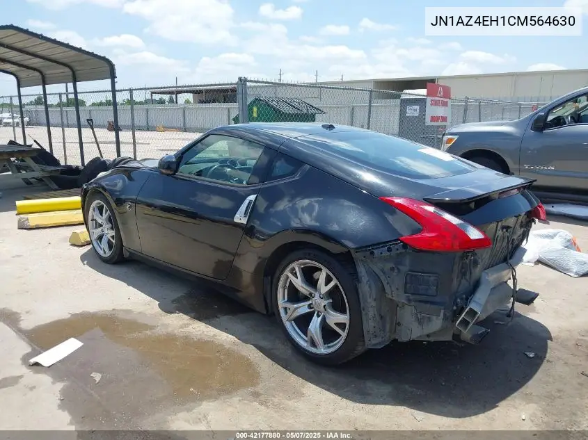 2012 Nissan 370Z Touring VIN: JN1AZ4EH1CM564630 Lot: 42177880