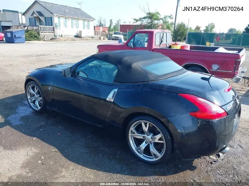 2012 Nissan 370Z Touring VIN: JN1AZ4FH9CM370264 Lot: 42648944