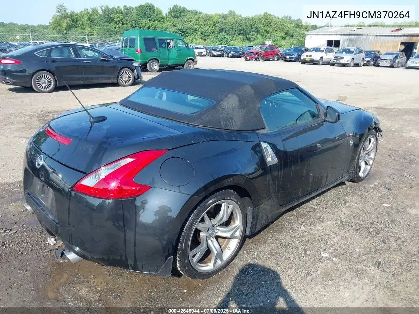 2012 Nissan 370Z Touring VIN: JN1AZ4FH9CM370264 Lot: 42648944