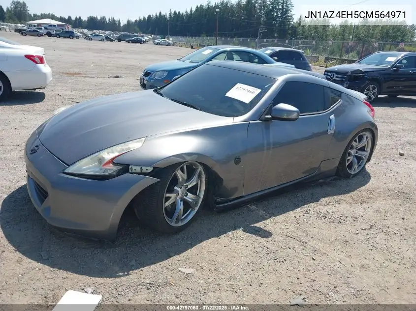 2012 Nissan 370Z VIN: JN1AZ4EH5CM564971 Lot: 42797060