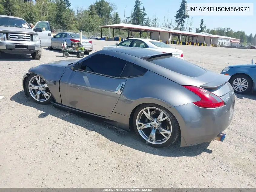 2012 Nissan 370Z VIN: JN1AZ4EH5CM564971 Lot: 42797060