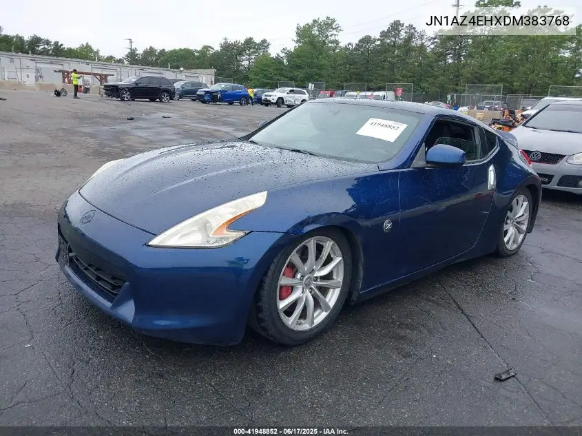 2013 Nissan 370Z Touring VIN: JN1AZ4EHXDM383768 Lot: 41948852