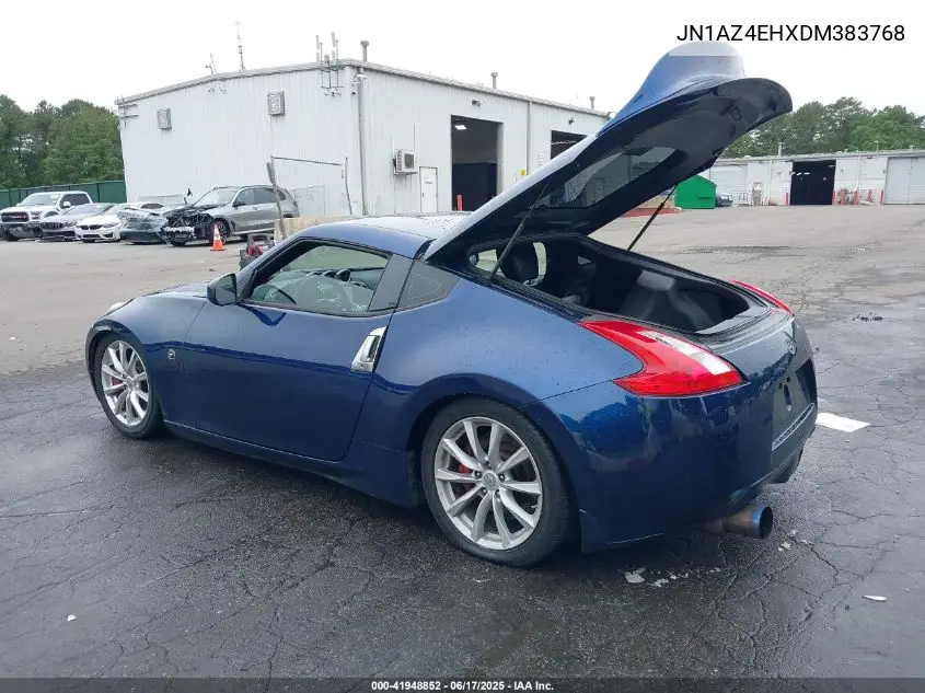 2013 Nissan 370Z Touring VIN: JN1AZ4EHXDM383768 Lot: 41948852