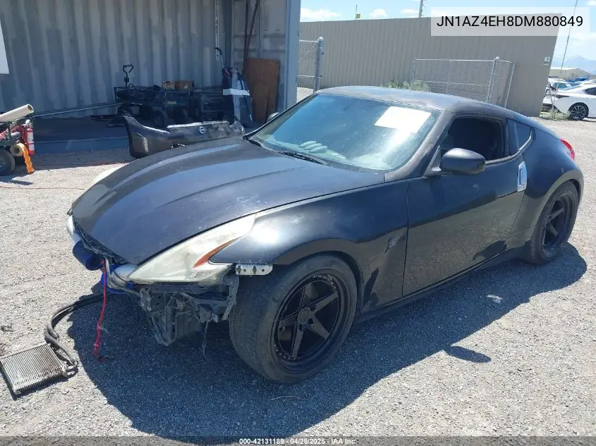 2013 Nissan 370Z VIN: JN1AZ4EH8DM880849 Lot: 42131189
