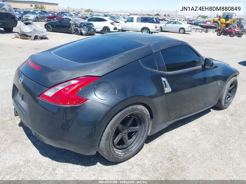 2013 Nissan 370Z VIN: JN1AZ4EH8DM880849 Lot: 42131189