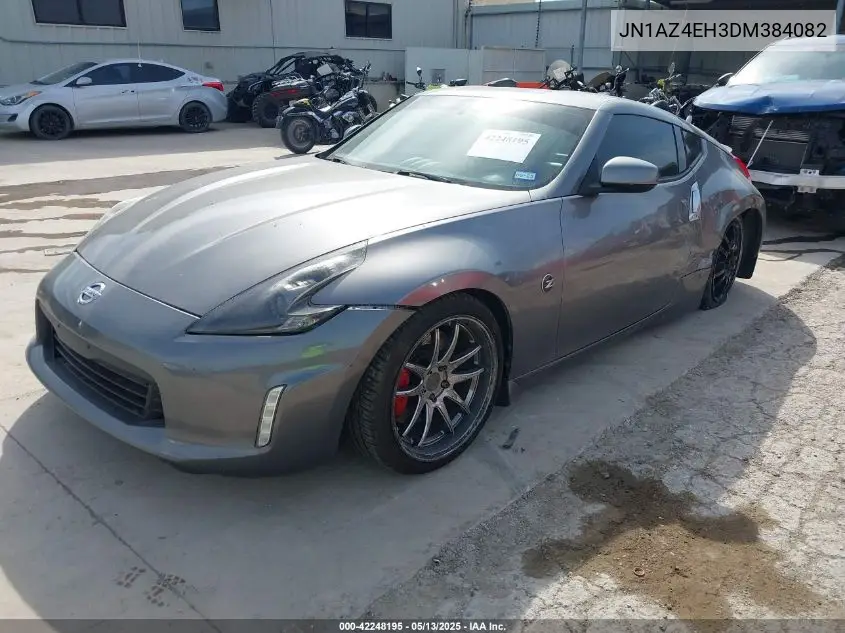 2013 Nissan 370Z Touring VIN: JN1AZ4EH3DM384082 Lot: 42248195