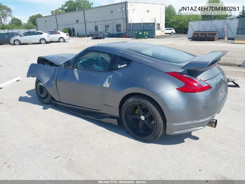 2013 Nissan 370Z VIN: JN1AZ4EH7DM880261 Lot: 42617775