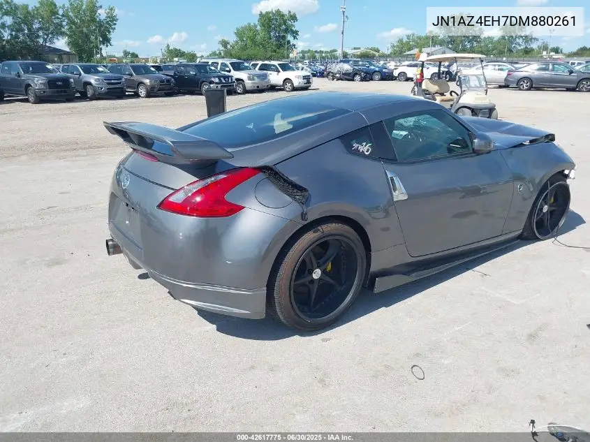2013 Nissan 370Z VIN: JN1AZ4EH7DM880261 Lot: 42617775