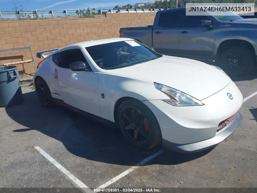 2014 Nissan 370Z Nismo VIN: JN1AZ4EH6EM633413 Lot: 41708381