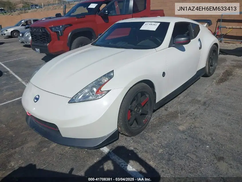 2014 Nissan 370Z Nismo VIN: JN1AZ4EH6EM633413 Lot: 41708381