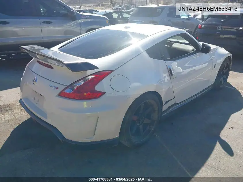 2014 Nissan 370Z Nismo VIN: JN1AZ4EH6EM633413 Lot: 41708381