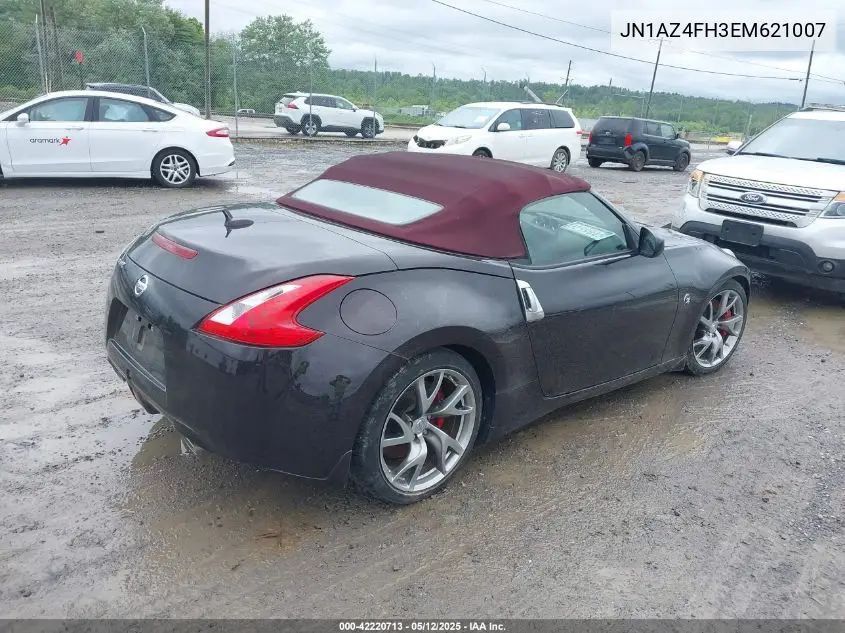 2014 Nissan 370Z Touring VIN: JN1AZ4FH3EM621007 Lot: 42220713