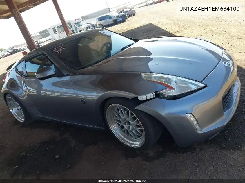 2014 Nissan 370Z VIN: JN1AZ4EH1EM634100 Lot: 42591652