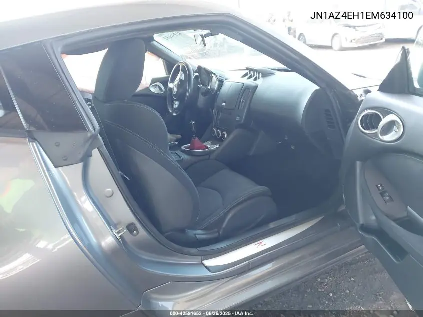 2014 Nissan 370Z VIN: JN1AZ4EH1EM634100 Lot: 42591652